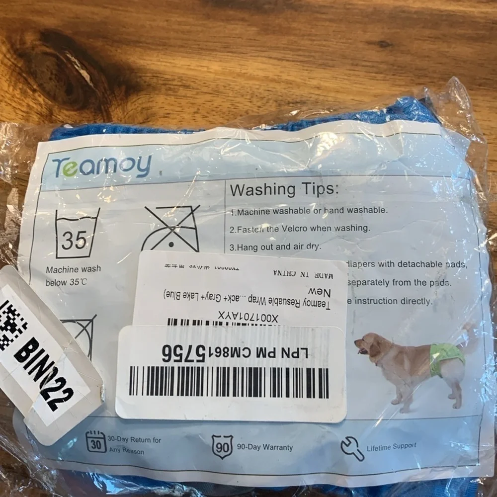 3 xs new belly bands for male dogs 12 inches long in box 7